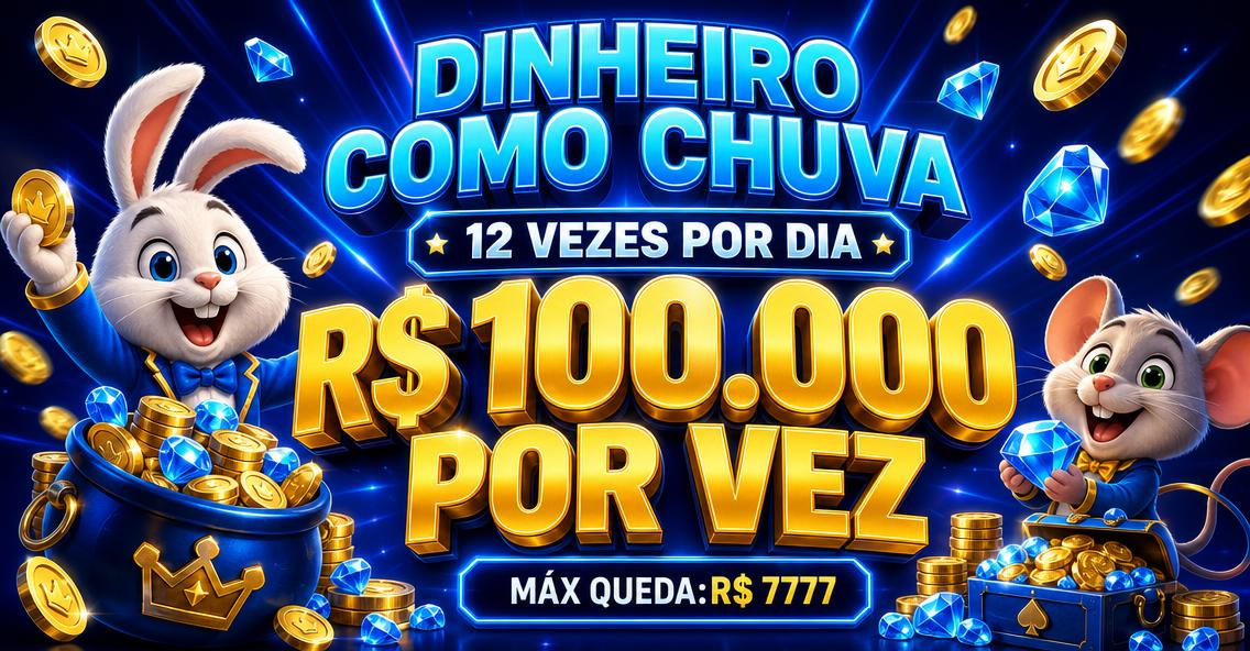 Dinheiro como chuva, R$ 100.000 por vez
